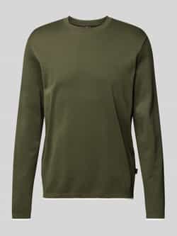 Windsor Shirt met lange mouwen en labeldetail model 'Frido'