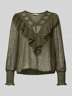 Only Regular fit blouse met haptisch structuurmotief model 'ELEANOR'