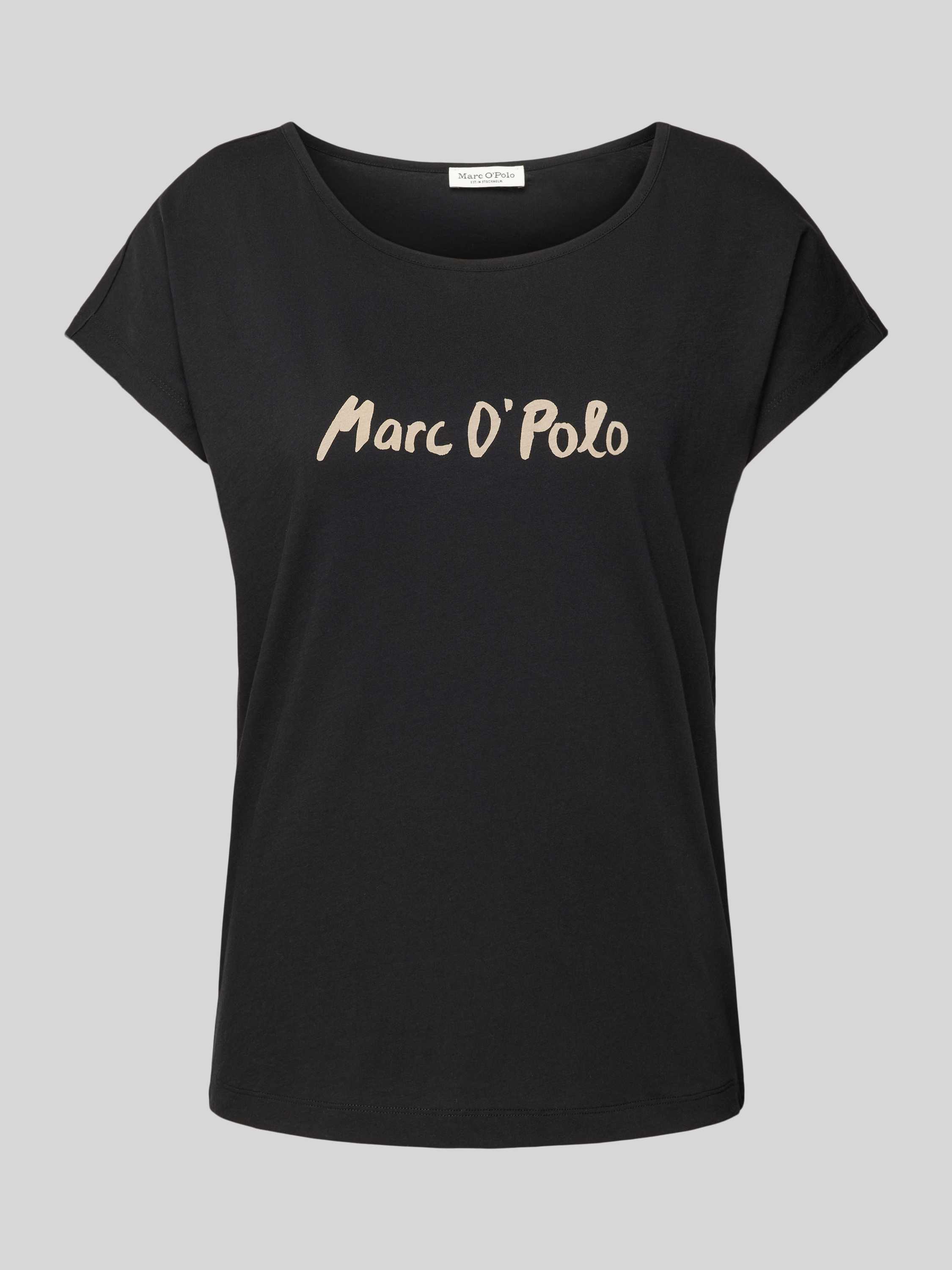 Marc O'Polo T-shirt met labelprint