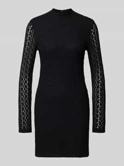 Bardot Cocktailjurk met geribde ronde hals model 'VEZZA'