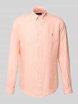 Polo Ralph Lauren Custom fit linnen overhemd met button-downkraag