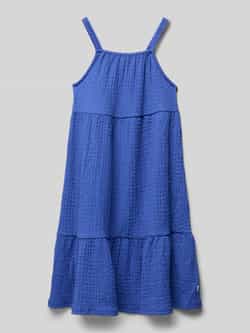 Garcia Jurk in laagjeslook met labeldetail