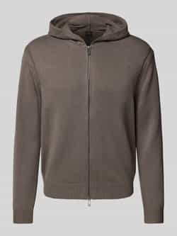 Armani Exchange Gebreid jack met capuchon