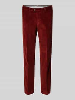 Hiltl Regular fit corduroy broek met riemlussen model 'PARMA'