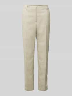 Christian Berg Woman Selection Regular fit stoffen broek met ruitjes