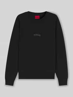 HUGO Oversized sweatshirt van katoenmix model 'DADSINO'