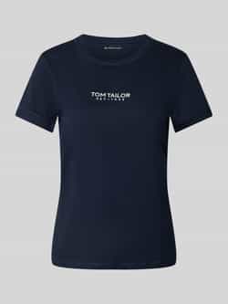 Tom Tailor Regular fit T-shirt van puur biologisch katoen
