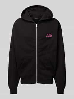 Pegador Boxy fit sweatjack met ritssluiting model 'DUAN'