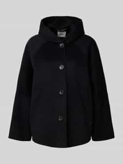BRAX Relaxed fit wollen jack met wijde mouwboorden model 'Dublin'