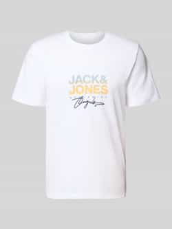 Jack & Jones Shirt met print JORCANGGU TEE SS CREW NECK FST