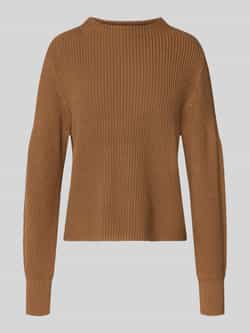 Opus Gebreide pullover met opstaande kraag model 'Pontelle'