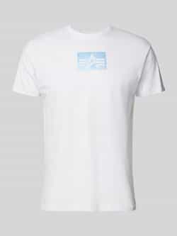 alpha industries T-shirt met labelprint