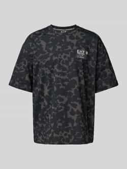 EA7 Emporio Armani T-shirt van zuiver katoen