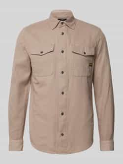 G-Star Raw Slim fit vrijetijdsoverhemd met borstzakken model 'Marine'