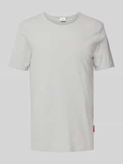 JOOP! JEANS T-shirt met geribde ronde hals model 'Cesare'
