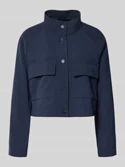 Boss Relaxed fit korte blazer met klepzakken op de borst model 'JOTANA'