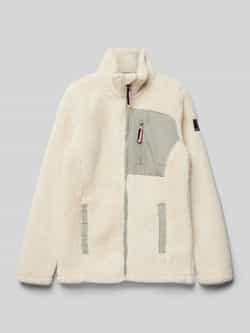 Killtec Sherpa jacket met opstaande kraag