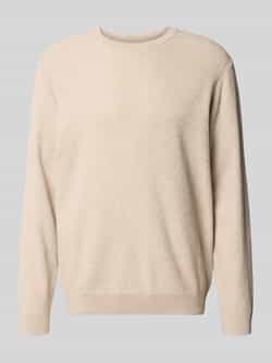 Tom Tailor Regular fit gebreide pullover van zuiver katoen