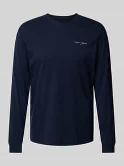 TOMMY JEANS Shirt met lange mouwen TJM SLIM LINEAR CHEST LS TEE EXT