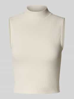 EDITED Korte top met opstaande kraag model 'Kaori'