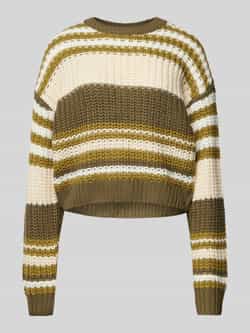 Noisy May Gebreide pullover met extra brede schouders model 'CHARLIE'