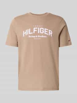 Tommy Hilfiger Regular fit T-shirt van puur katoen