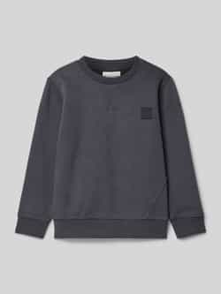 Tom Tailor Regular fit sweatshirt van katoenmix met motiefpatch