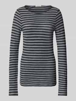 Marc O'Polo Slim fit shirt met lange mouwen van puur katoen