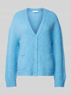 Rich & Royal Gebreide cardigan met steekzakken