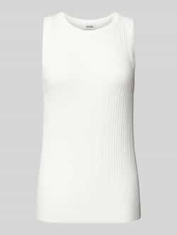 Drykorn Top in fijnriblook model 'OLINA'