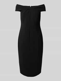 Lauren Ralph Lauren Knielange cocktailjurk met knoopdetail model 'TAKOTA'