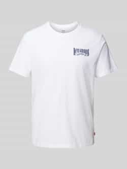 Levi's T-shirt met labelprint