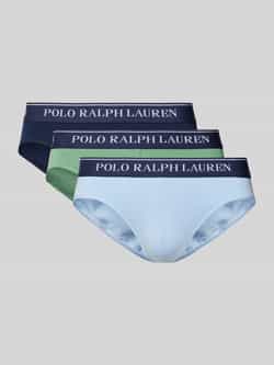 Polo Ralph Lauren Underwear Regular fit slip met deelnaden in een set van 3 stuks