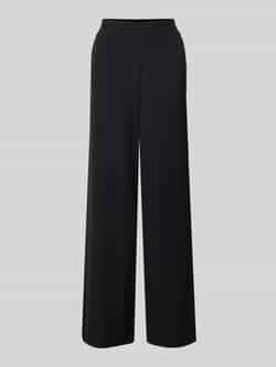 Zero Straight leg stoffen broek met galonstrepen