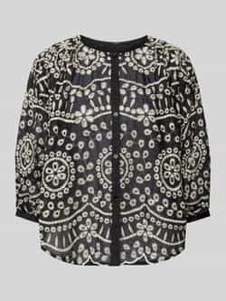 LANIUS Relaxed fit blouse met 3 4-mouwen