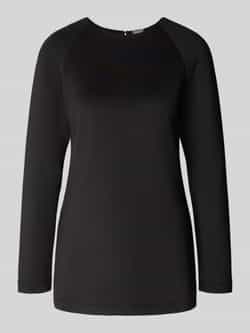 MM by Max Mara Regular fit shirt met lange mouwen van scuba model 'UNDICI'