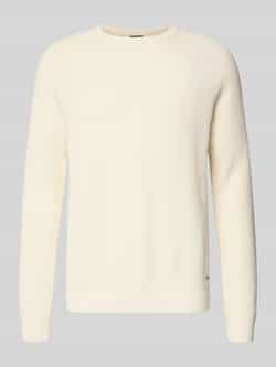 JOOP! Collection Gebreide pullover met ribboorden model 'Nadion'