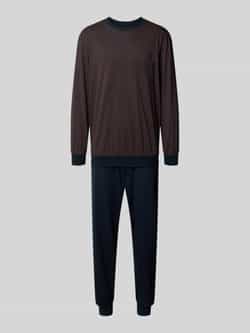 Schiesser Pyjama in minimalistisch design