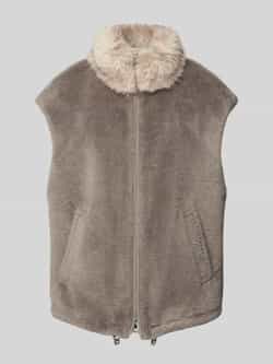 Marc Cain Gilet met imitatiebont