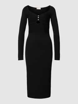 Liu Jo White Midi-jurk met cut-outs