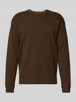 Scotch & Soda Gebreide pullover met ronde hals
