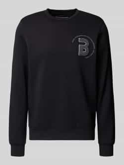 Blend Sweatshirt met labeldetail model 'FLORIAN'