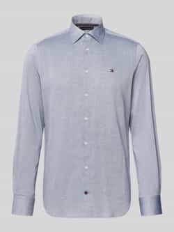 Tommy Hilfiger Regular fit zakelijk overhemd van puur katoen