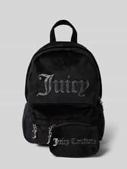 Juicy Couture Rugzak van fluweel met strass-steentjes model 'KIMBERLY'