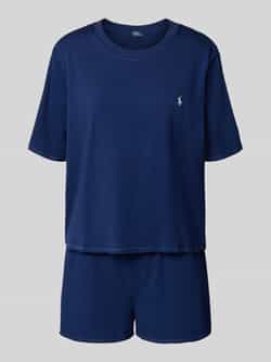 Polo Ralph Lauren Pyjama met logostitching en elastische band met logo