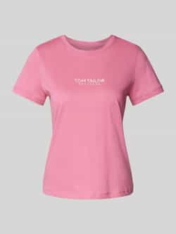 Tom Tailor Regular fit T-shirt van puur katoen