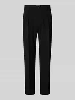 Drykorn Regular fit broek met bandplooien en viscose model 'LEEK'