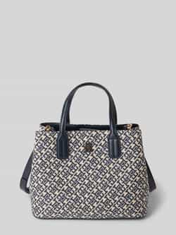 Tommy Hilfiger Tas met hengsel en monogram-jacquard