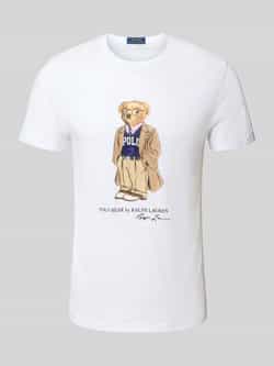 Polo Ralph Lauren Custom slim fit T-shirt met ronde hals