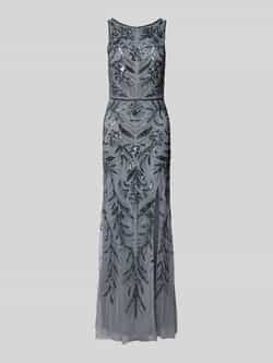Lace & Beads Avondjurk met boothals